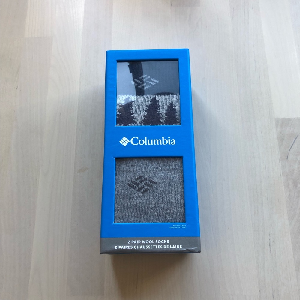 New Columbia Wool Socks Box Set